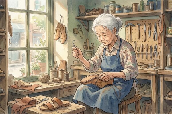 The Mended Soles of Bà Phượng