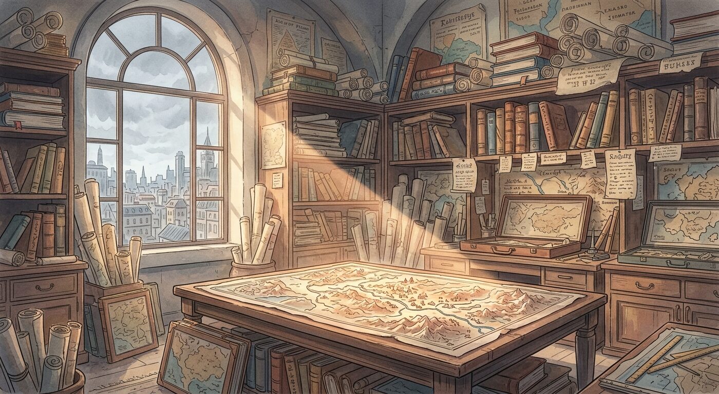 The Cartographer’s Palimpsest